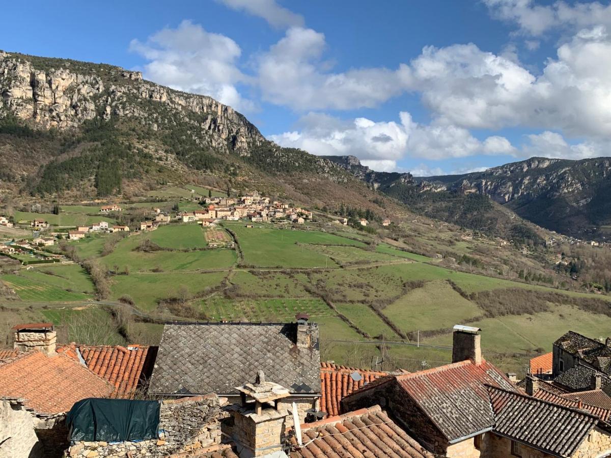 הוילה Mostuéjouls Gite L'Oustal De La Fontaine Grand Causses Et Gorges Du Tarn מראה חיצוני תמונה